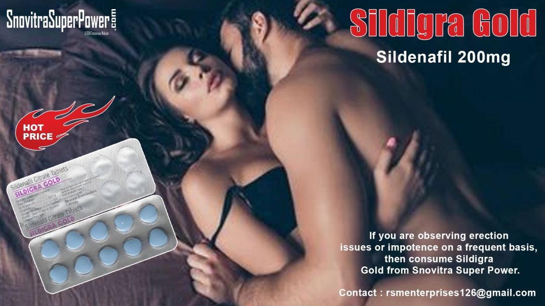 ⁣Sildigra Gold An Efficient Way to Gain Increased Sensual Performance