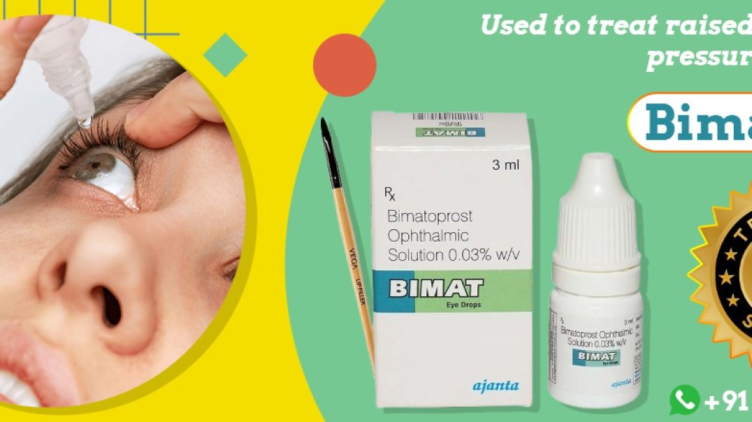 Perfect treatment for Glaucoma Problem With Bimat 3ml