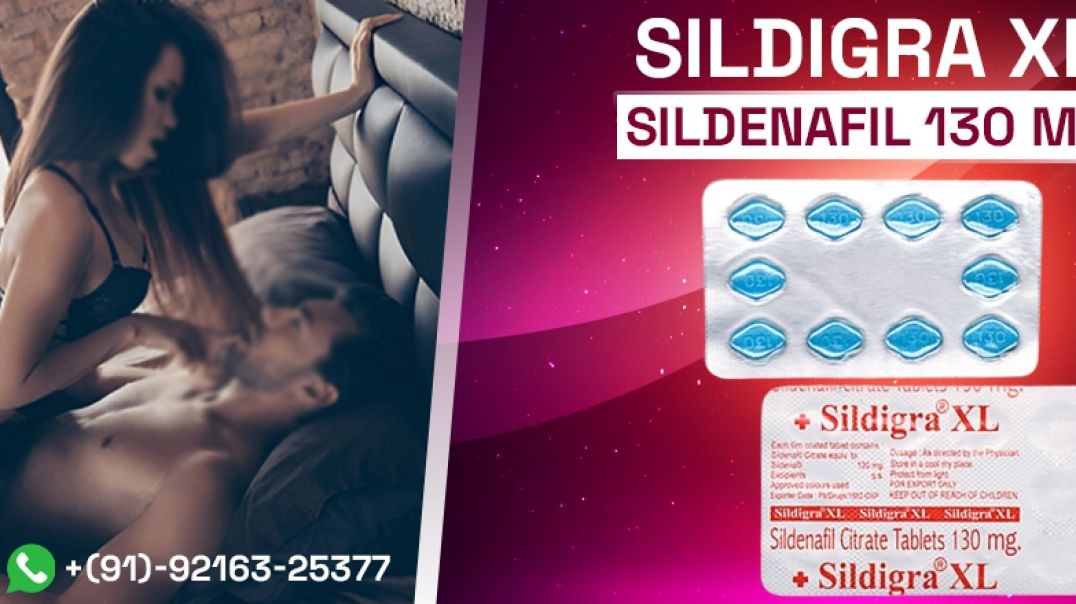 ⁣A Prompt Remedy To Fix Poor Sensual Stamina In Men With Sildigra Xl