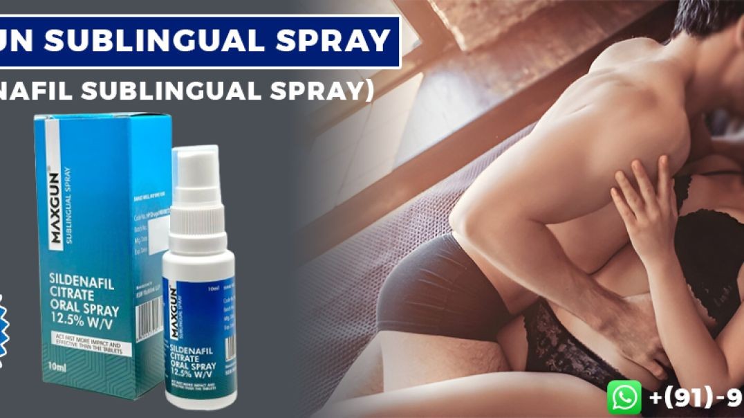 ⁣Increase sensual pleasure instantly With Maxgun Sublingual Spray