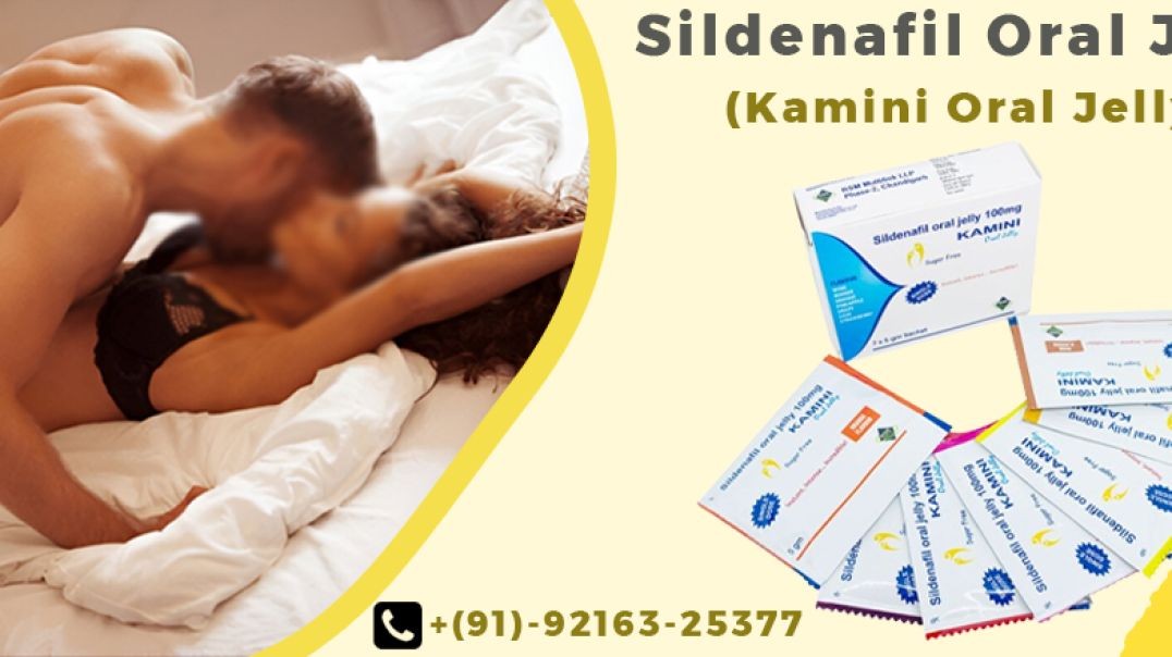 Outstanding remedy to recover Sensual Health With Sildenafil Oral Jelly