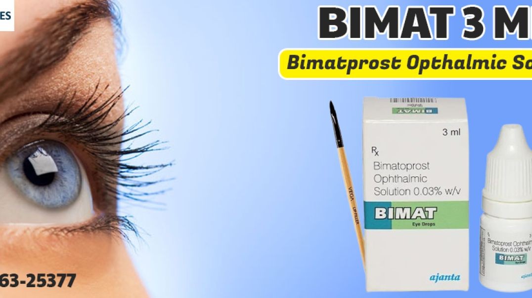 ⁣Fix Instantly Glaucoma or Thief of Your Vision With Bimat 3ml