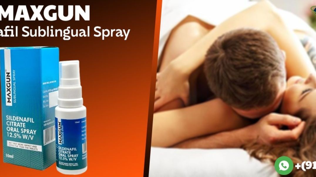 ⁣Transform Your Sensual Life With Hard Erections With Sildenafil Sublingual Spray